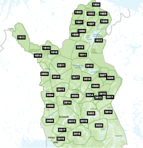 Metsähallituksen Lapin lupa-alueet