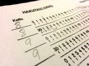 Hakutaulukko