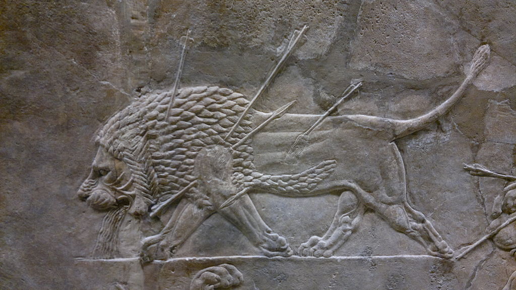 Assyrialainen leijonajahti 