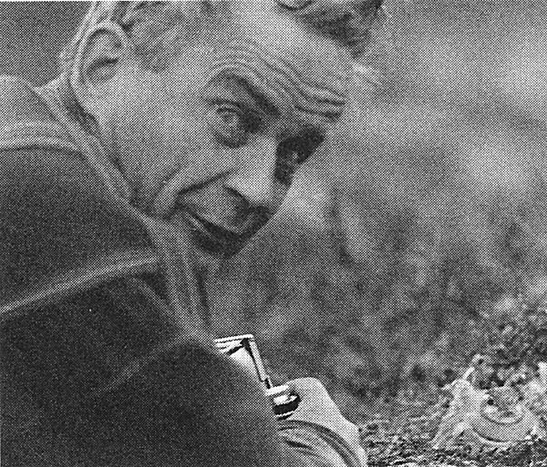 Yrjö Kokko kuvaamassa