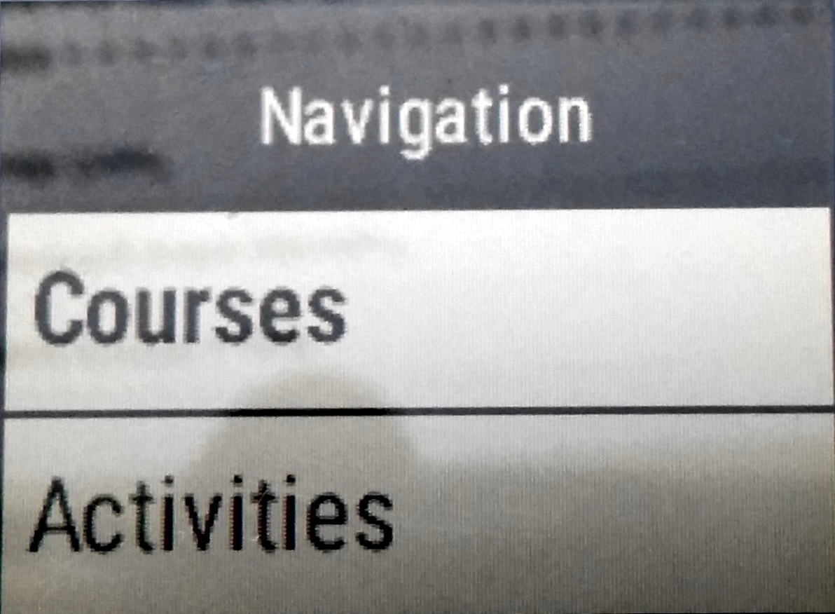 Sieltä sitten Courses
