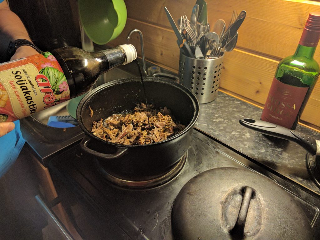 Älä säästele soijassa