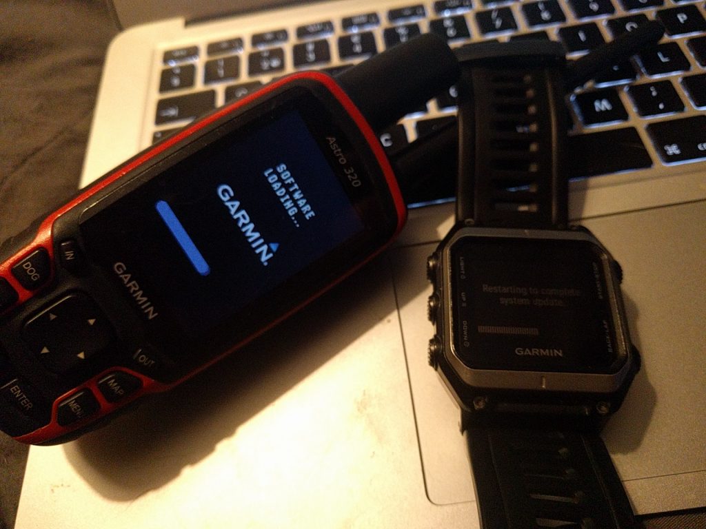 Garmineiden päivittäminen