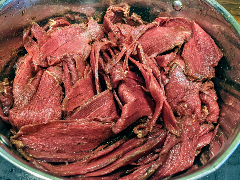 Jerkyn marinointi