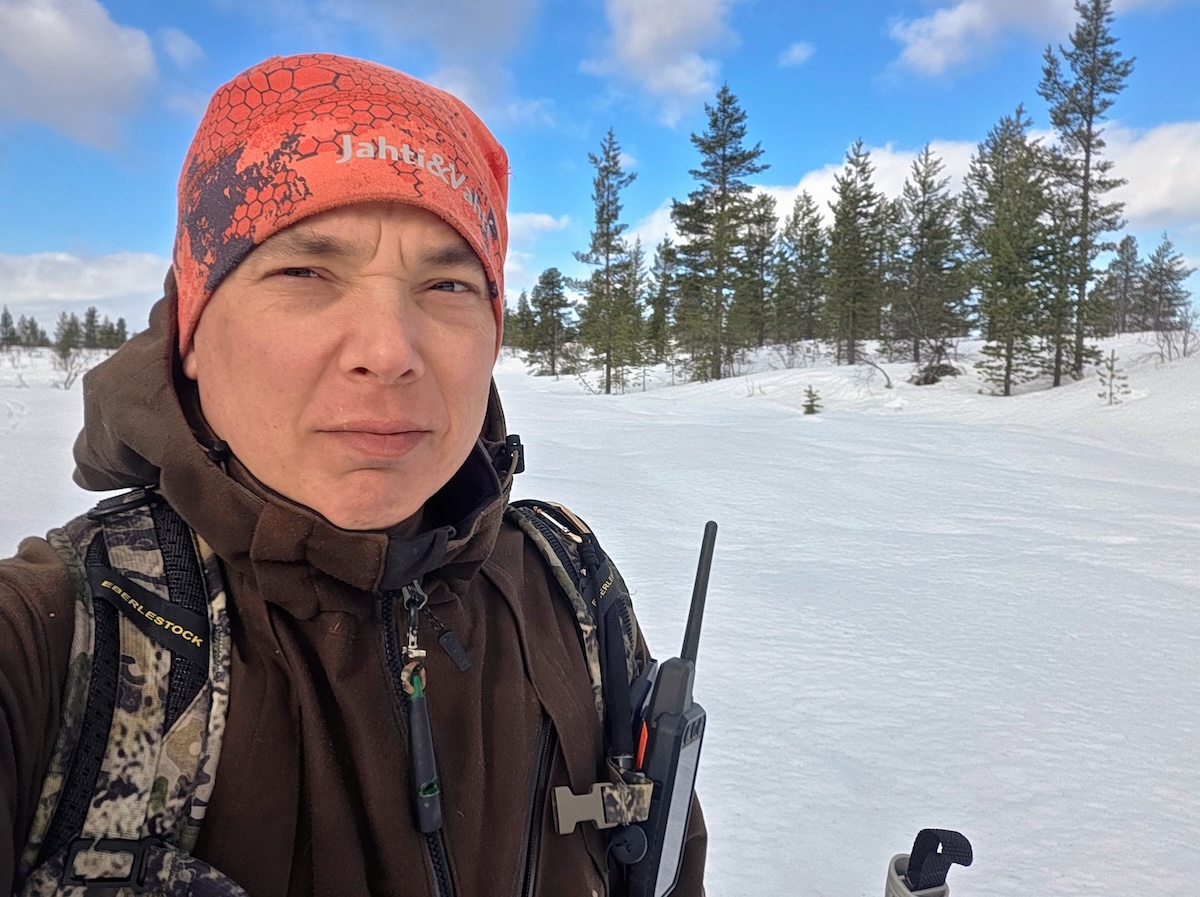 Metsästäjä tunturissa